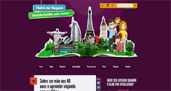 Desktop Screenshot of diariodeviagem.com